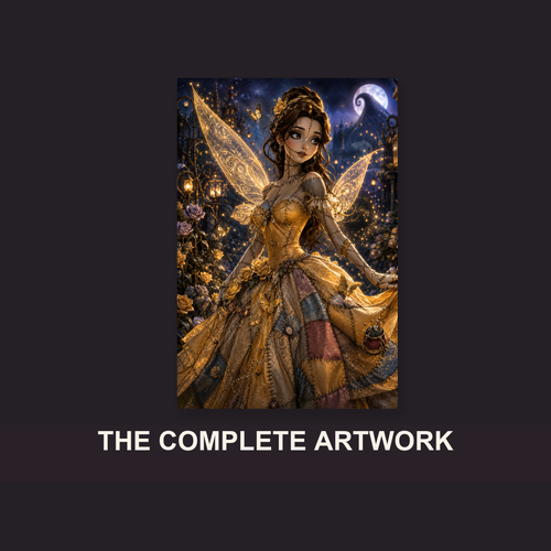 Golden Stitched Fairy full artwork image